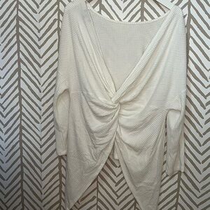 1. State cross-back long sleeve shirt; size small - great condition